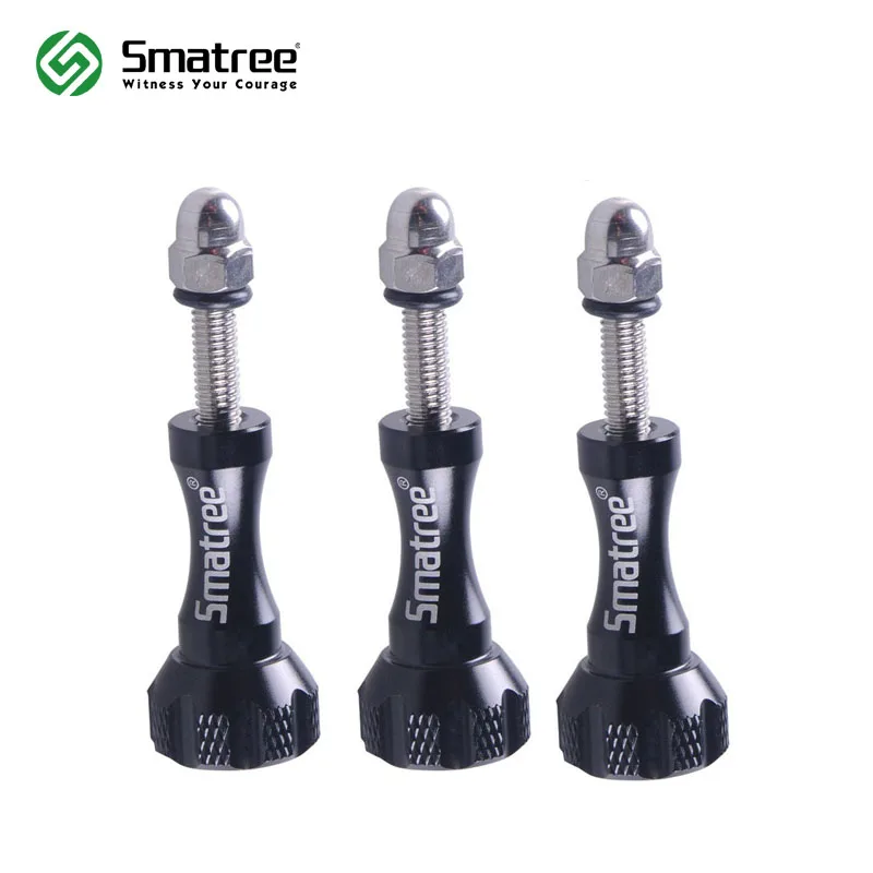 

Smatree Alumunium Thumbscrew for Gopro Session, Hero Fusion7,6, 5, 4, 3+, 3, 2, 1,GoPro hero 2018