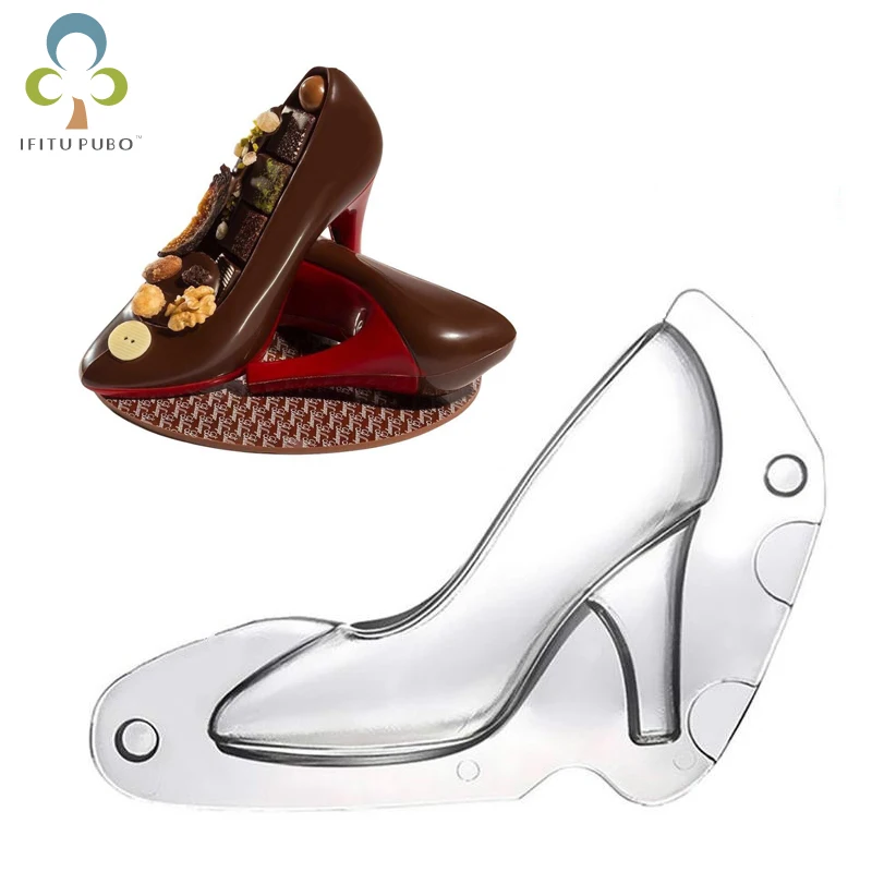 High Heel Shoes Chocolate Candy Mold Mould Bundle 3D Molding
