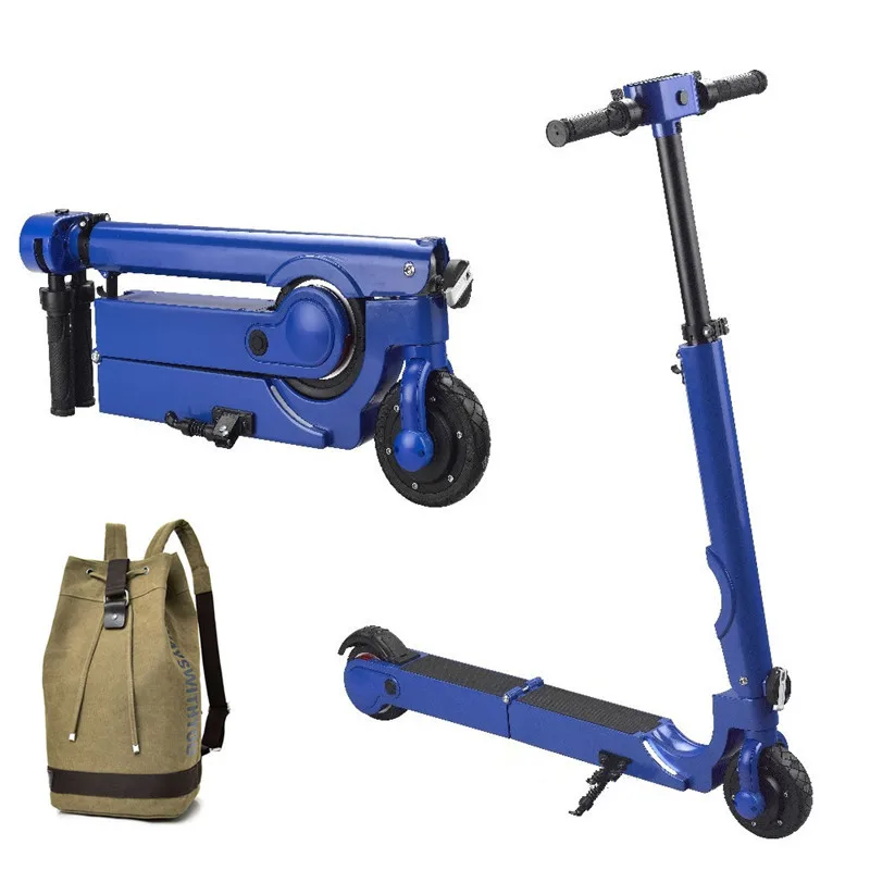  Folding electric kick scooter foldable mini adult electric scooters portable scooter bike for adult