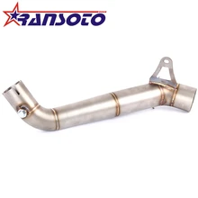 RANSOTO новая средняя выхлопная труба мотоцикла для HONDA CBR1000RR CBR 1000RR 2008