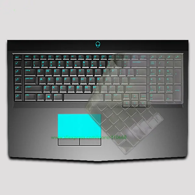 

High Clear TPU Keyboard Skin Cover Protector For Dell Alienware 17 R3 Area-51m M17 M15 Gaming 17r5 15r4 r3 17.3 15.6 inch Laptop
