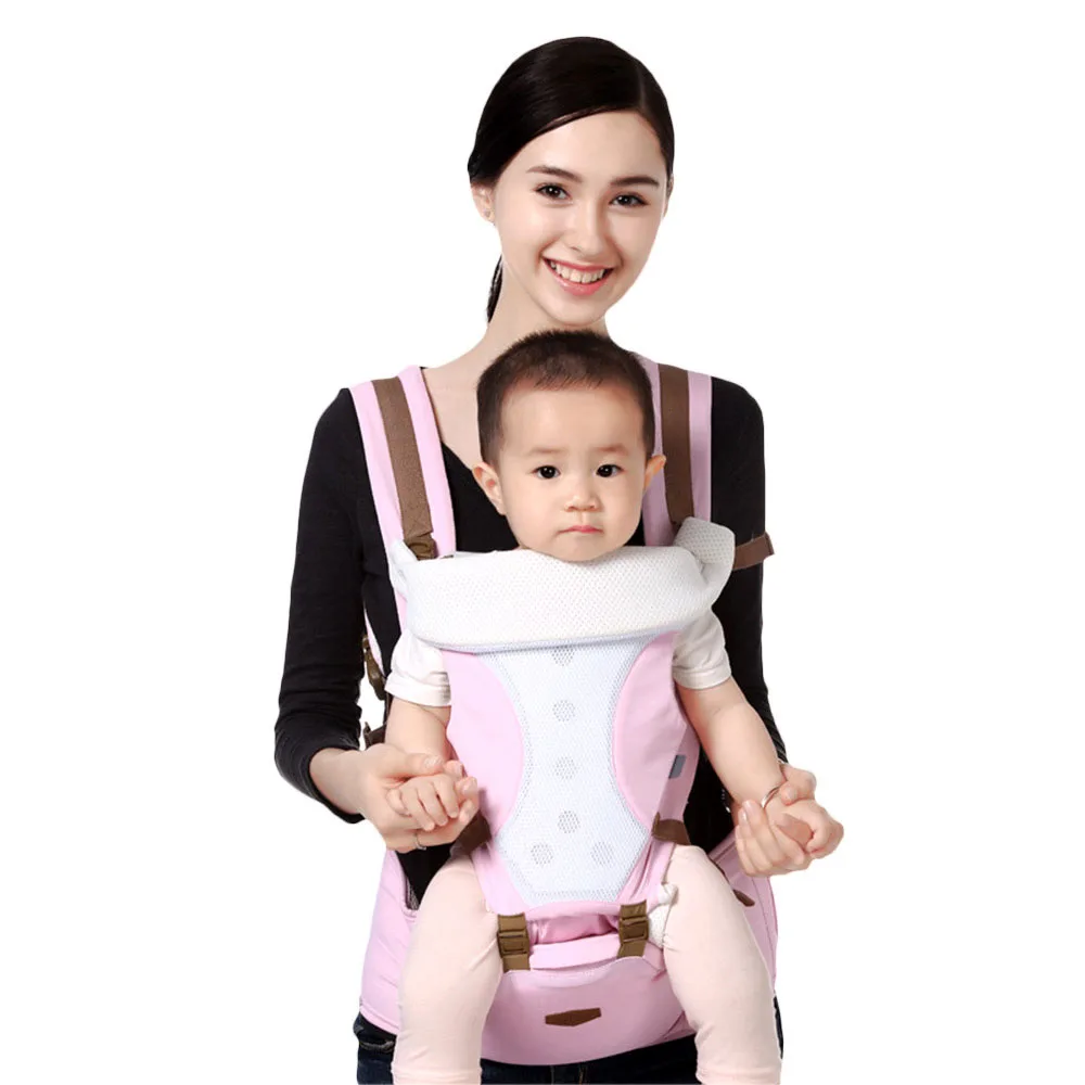 

Bethbear Comfortable Breathable Multifunction Carrier Infant Backpack Front Facing Baby Carrier Baby Hip Seat Waist Stool