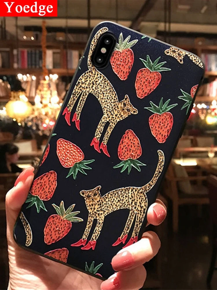 

3D Emboss Coque For Xiaomi Mi 9 A1 5X A2 6X 8 Lite F1 Cover For Redmi 3 4A 5 Plus 6A S2 Note 4X 5A 5 6 7 Pro Soft TPU Matte Case