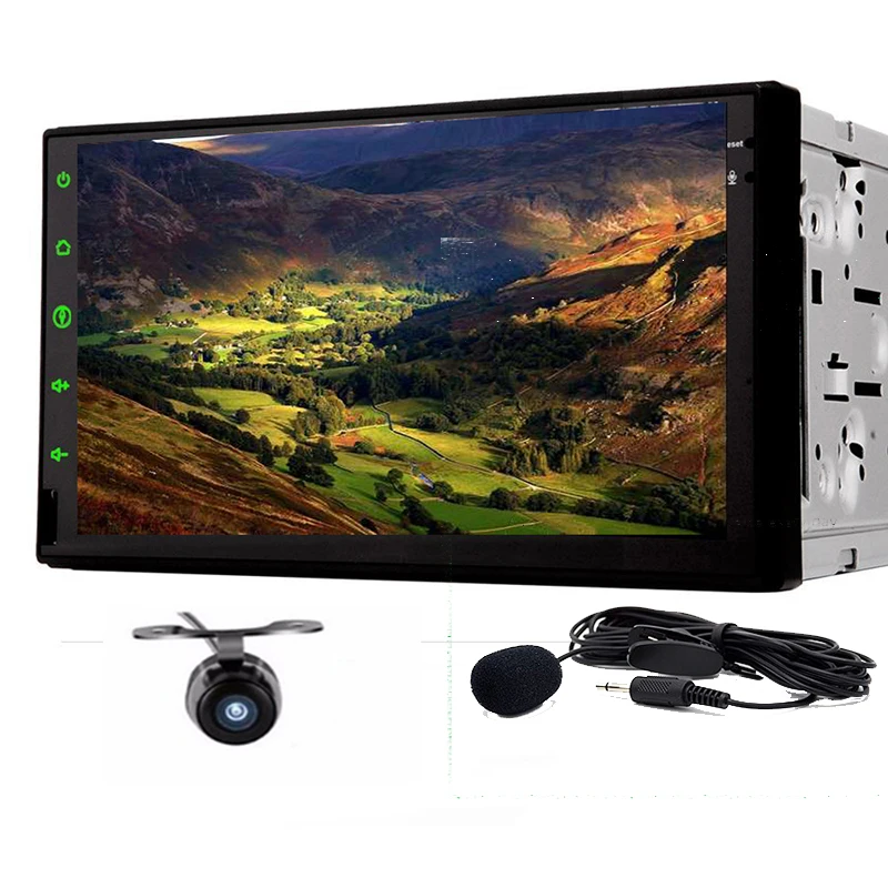 

Pure Android 7.1 Car PC Audio NO-DVD Player Double 2 Din Car PC GPS Navigation Radio Bluetoth MP3 Player