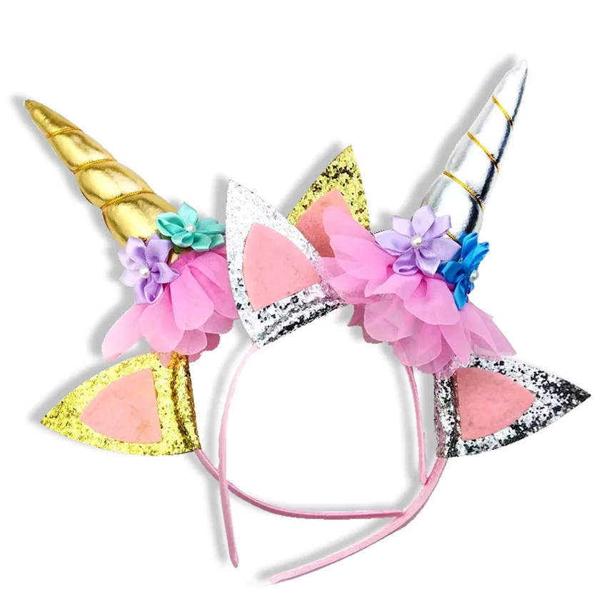 

Unicorn Party Favors Girl Unicorn Headband Babyshower Happy Birthday Party Decorations Kids Baby Souvenirs Children Gift