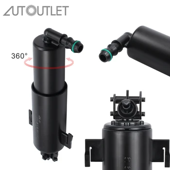 

AUTOUTLET Washer Nozzle Headlight Headlamp Washer Nozzle Jet Sprayer Left Right 61677308526 61677179311 For BMW E90 3 Series