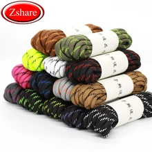 1 Pair Outdoor Hiking Shoe laces Round Shoelaces Kids Adult Solid Non-slip Shoe lace Unisex Leisure Sneakers Shoelace 19 Colors