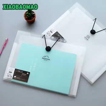 

Quality PP Transparent A4 File Folder 5 8 12 layers Index Layers Document Study Working Expanding Wallet Organizer Bag