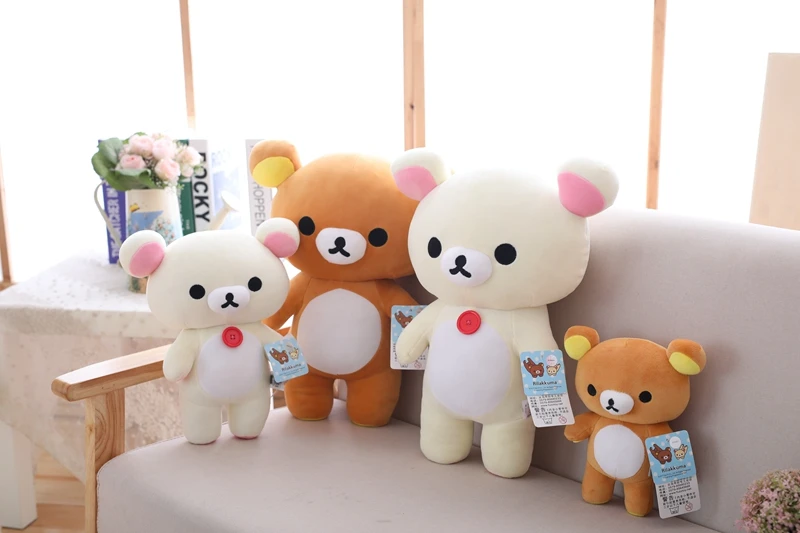 Rilakkuma плюшевые игрушки милые маленькие животные мягкий медведь диван подушка украшения комнаты подарок на день рождения подходит для детей