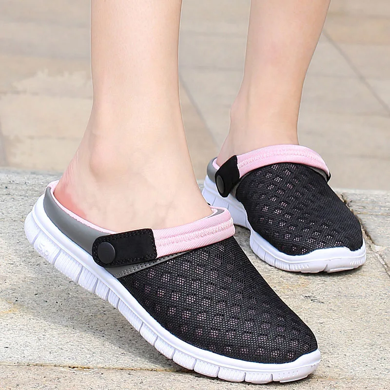 Women Casual Shoes Nice Summer Breathable Lady's Leisure Shoes Slip On ...