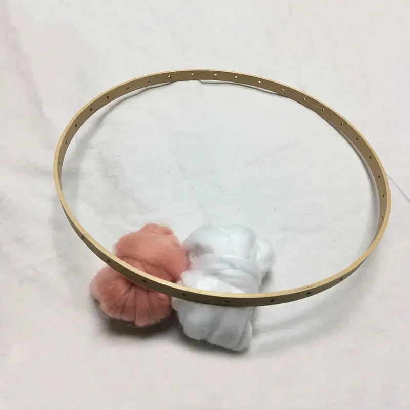 Круглый Деревянный вязанный ткацкий станок ремесло DIY инструмент для плетения для ручной работы колокольчик Ловец снов навесные Декорации для стен домашнего шитья