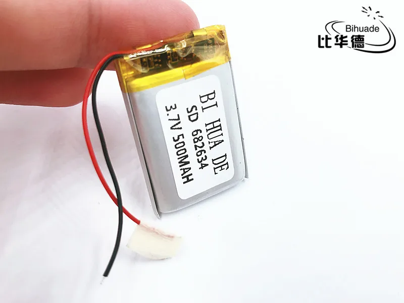 Li-po 3,7 V 500 mAh 682634 литий-полимерный Li-po li ion Перезаряжаемые Батарея клетки для Mp3 MP4 MP5 gps