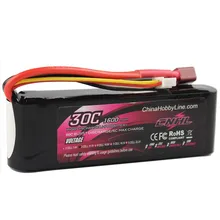 Cnhl LI-PO 1600 mAh 11.1 V 30C ( Max 60C ) 3 S Lipo batería para RC manía del envío gratis