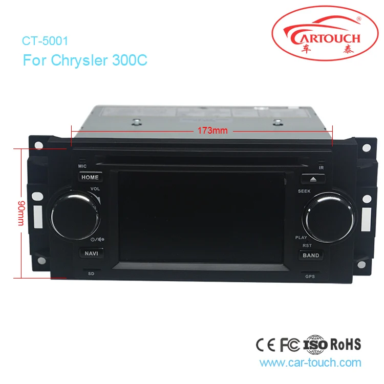 Clearance 5 Inch Car DVD Player For Chrysler/300C/Dodge/RAM/Jeep/Commander/Compass/Wrangler/Grand Cherokee CANBUS GPS BT Radio Free Maps 3