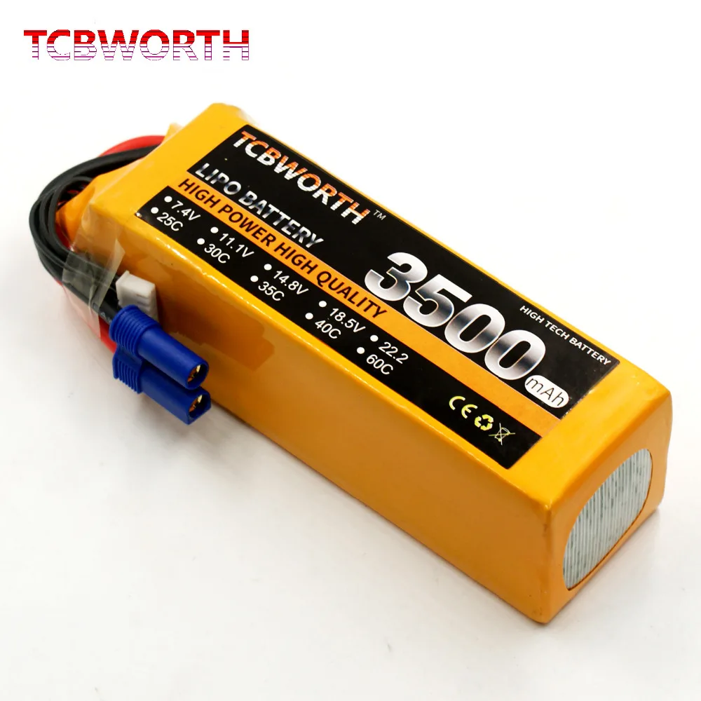 TCBWORTH RC 6S Airplane Lipo battery 22.2V 3500mAh 60C-120C For RC Quadrotor Helicopter Drone Car Boat Li-ion battery TCBWORTH RC 6S Airplane Lipo battery 22.2V 3500mAh 60C-120C For RC Quadrotor Helicopter Drone Car Boat Li-ion battery