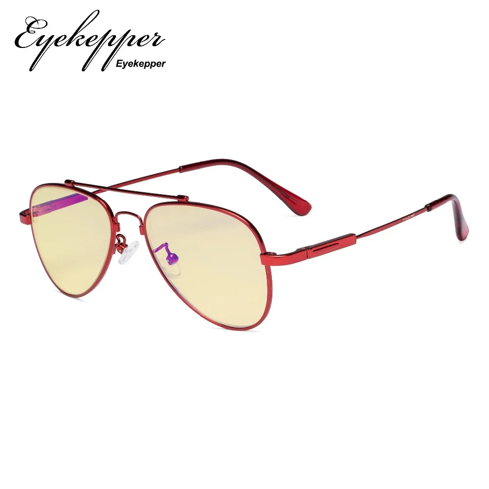 TMK1805 Eyekepper компьютерные очки для детей Anti Blue Light Eyeglasses Pilot style оправа с эффектом