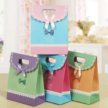 

Kraft paper Gift bag with handle 19*9*27cm 10pcs/lot wedding/birthday party gift package bags for Children,Wholesale!