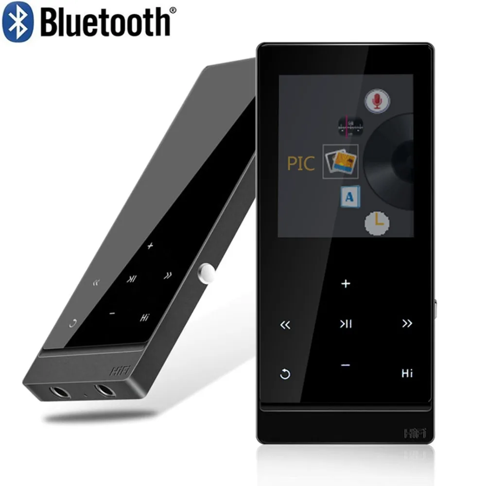 MP3 Player Bluetooth 4.2 Metal mp3 Sports Lossless Music with FM Radio Recorder eBook | Электроника