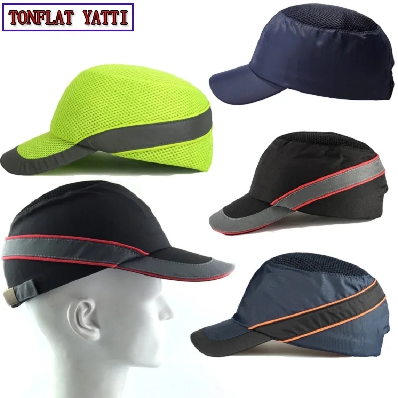Новинка, бейсбольная кепка, стильная, безопасная, рабочая шляпа, анти-разбивающаяся, летняя, дышащая, солнцезащитная, модная, персонализированная, рабочая, Солнцезащитная шляпа