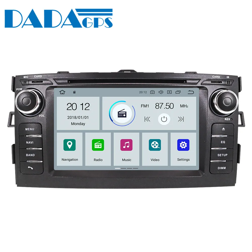 Мультимедийный DVD плеер для Toyota Auris 9 0 2006 Android 2012 4 + 32 ГБ|Мультимедиаплеер авто| |
