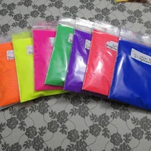 12 неоновые флуоресцентные краски фосфорный пигмент пудер10gram неоновые слюды пигменты для лака для ногтей, живописи, печати, косметики, полимера