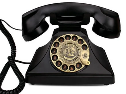 Мода старинные технологии старомодный стационарный телефон повернуть набора CY-8887