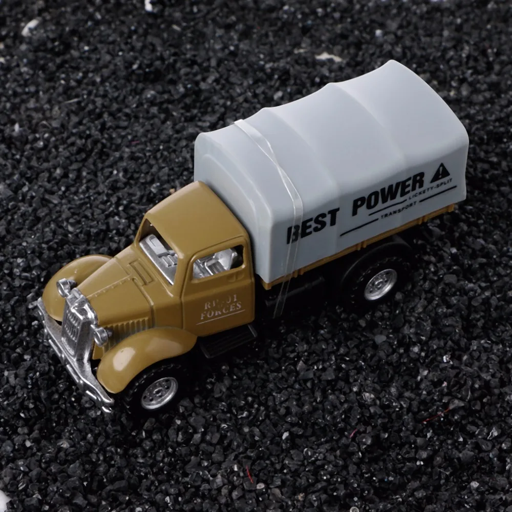 Рабочий грузовик, винтажная модель автомобилей, детская игра, Игрушечная машина, ролевая игра