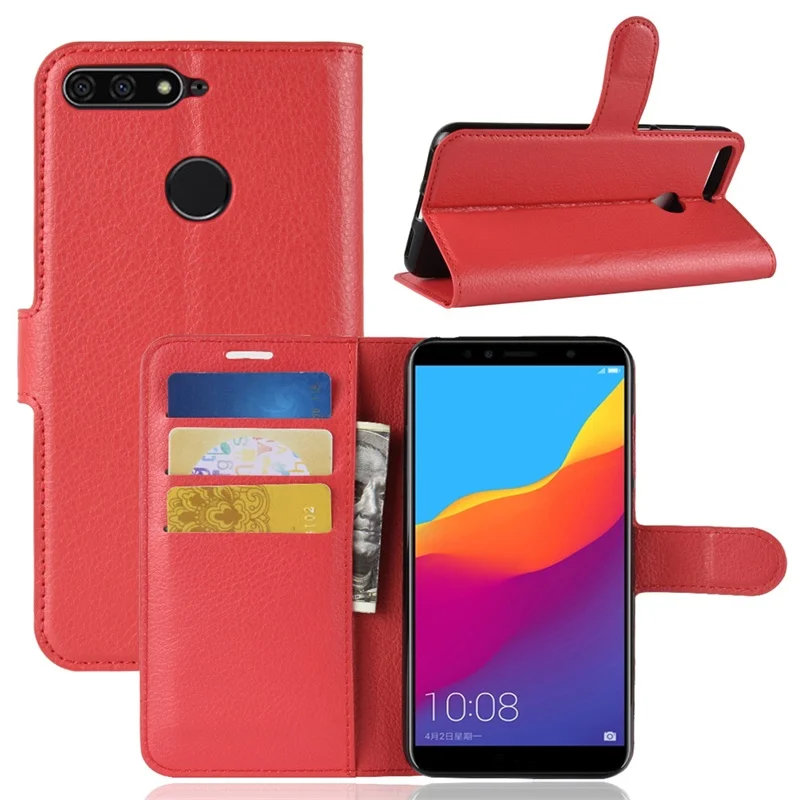 Для huawei honor 7A Pro 5 7 чехол откидная крышка кожанный кошелек полная Защита задняя