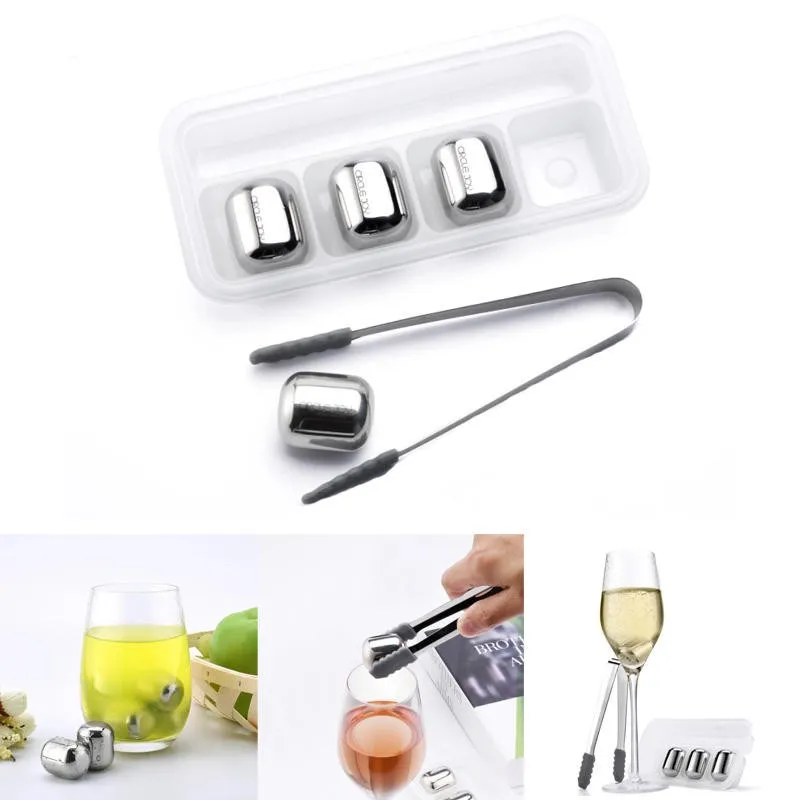 Baratos Xiaomi Original Mijia círculo de la alegría cubito de hielo 304 de acero inoxidable de uso a largo plazo lavable máquina de hielo para el Club de vinos zumo de fruta