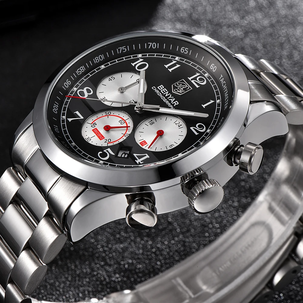 Buy Men Watches BENYAR Top Luxury Brand Fashion