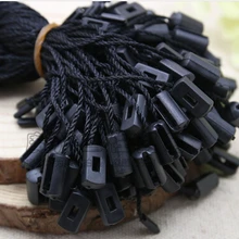 Хорошего качества повторного использования бирка строка в одежды, бирка строки шнура для одежды, нанизывая цена hangtag печать