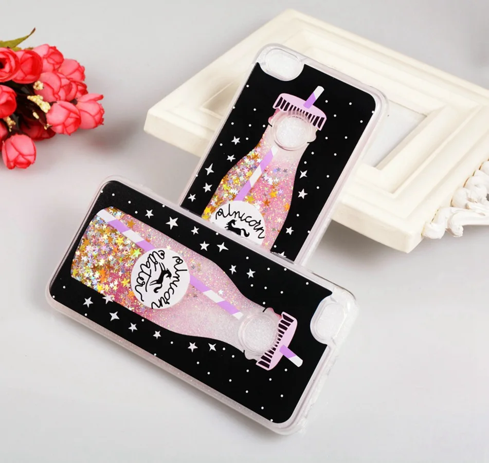 Icoque Cute Cases for Xiaomi Redmi Note 5a Case Silicone Glitter Xaomi Liquid Soft TPU Cover Xiomi Redmi Note 5a prime pro Case (1)