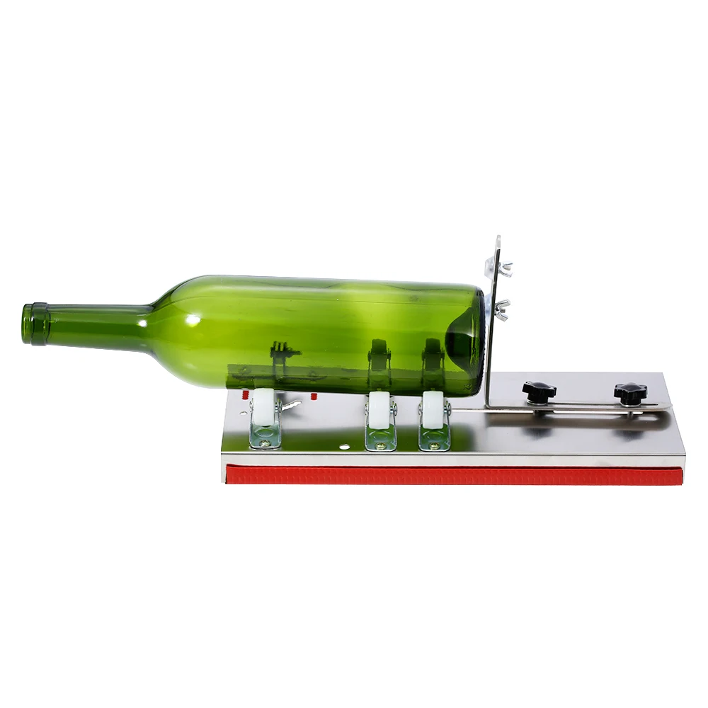 Резак для стеклянных бутылок из нержавеющей стали толщина резки 3 мм инструмент для резки бутылок Профессиональный инструмент для резки пива и вина