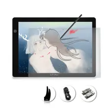XP-Pen A4S 18″ LED Art craft Tracing Light Pad Light Box/ USB Light Table Drawing Tablet with Paper Clips and Anti-fouling Glove