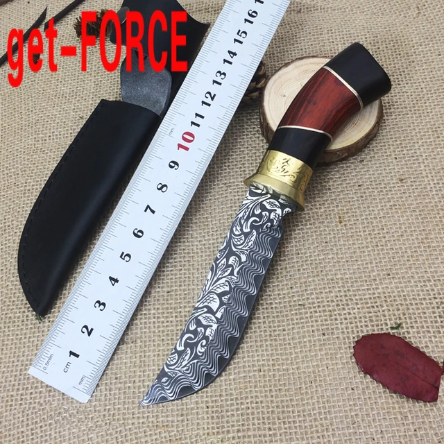 Enforcer caza mango g10 cáscara 8cr13mov acoplamiento camilla sistema kydexscheide