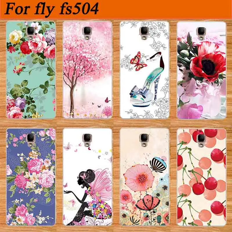 Лидер продаж! Мягкие TPU Популярные чехол для Fly Cirrus 2 FS504 новейшие модели Чехол