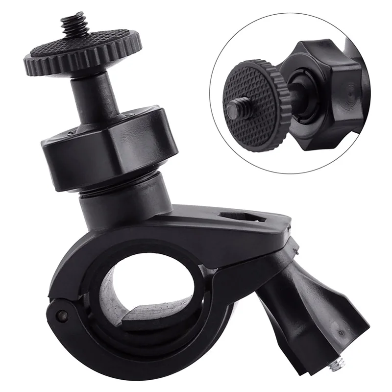 Flash Deal Universal Bicycle Mount Camera Holder Handlebar Clip Bracket Compatible GoPro Hero 4 Xiaoyi JT-Drop Ship 0