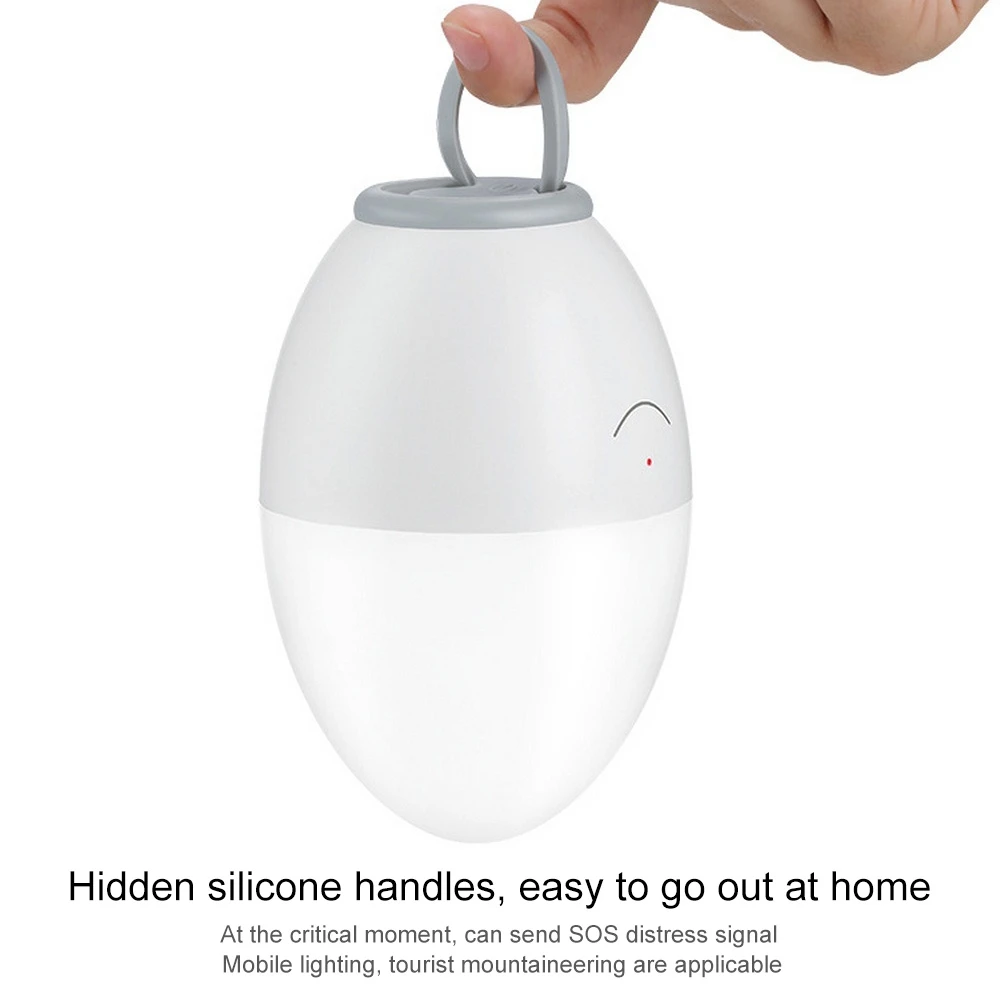 Quarto com Plug-poupança de Energia do Diodo Emissor de Luz Lâmpada do Sono do Bebê Ovo de Luz da Noite do Sensor de Toque Luz da Noite Interruptor Suave Crianças Criativo 3 de Toque Interruptor Quarto com Plug-poupança de