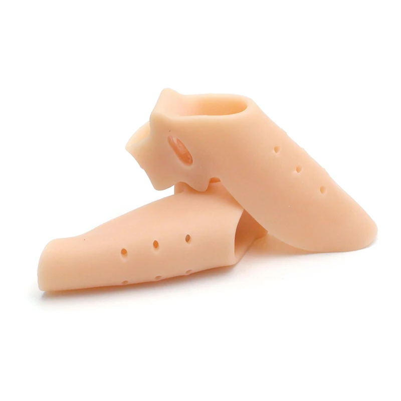 Hot sale 1 Pair Silicone Foot Toe Separator Thumb Valgus Corrector Bunion Adjuster Hallux Valgus