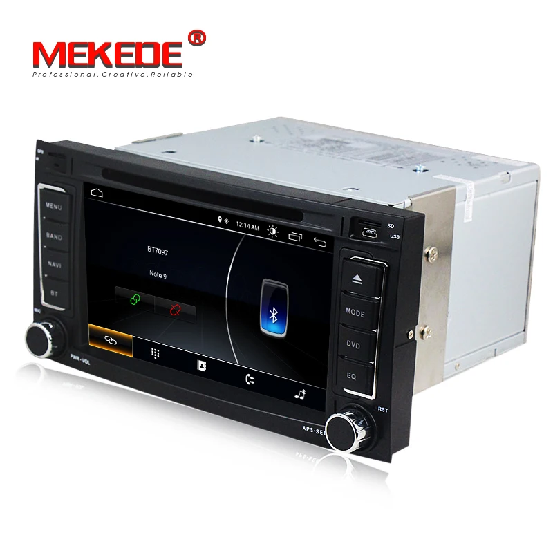 Top Car Multimedia Player GPS Android 8.1 2 Din Autoradio Car DVD Player For VW/Volkswagen/Touareg/Transporter T5 Radio FM 4