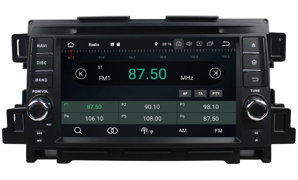 Best 7" Octa Core 4G Android 8.1 4GB RAM 64GB ROM RDS Car DVD Multimedia Player Radio Head Unit GPS Glonass For Mazda CX-5 2011 2012 3