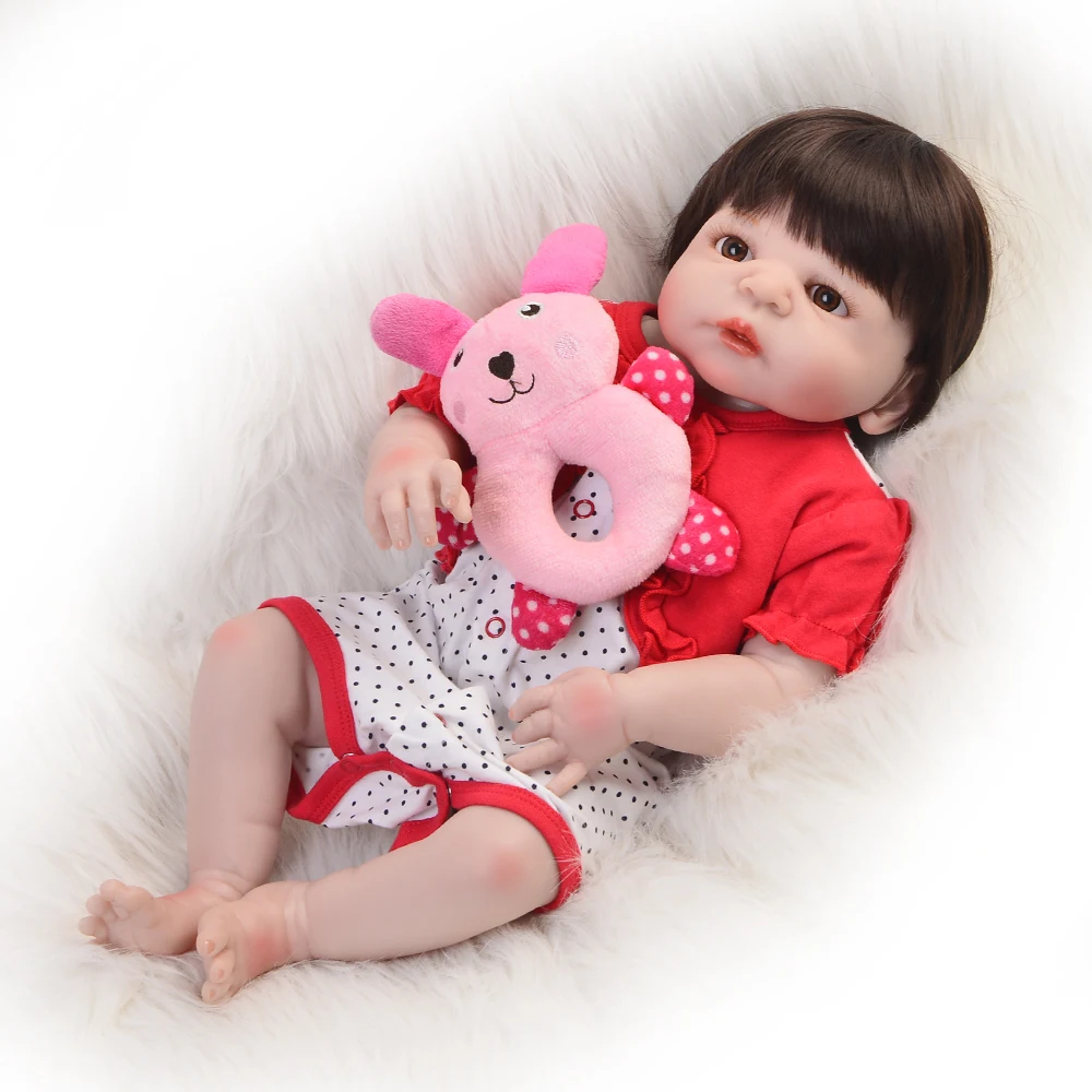 Силиконовые куклы Bebes reborn corpo de inteiro полностью силиконовые для маленьких девочек