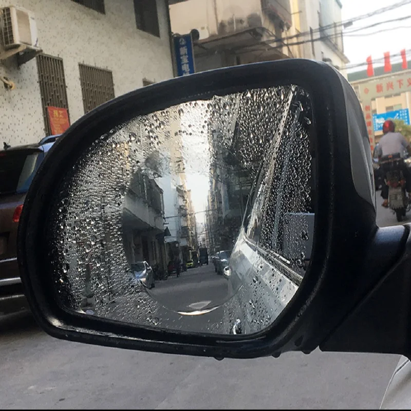 

1pair New Rainproof Anti-fog Anti-Water Film Car Mirror Window Cover Protective Film Waterproof Car Sticker Clear Film Membrance