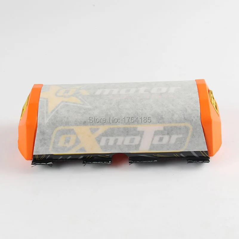 Arancione Moto Dirt Pit Bike Moto Qx Logo Quadrato Maniglia Pad Protezione Petto Traversa Portecter