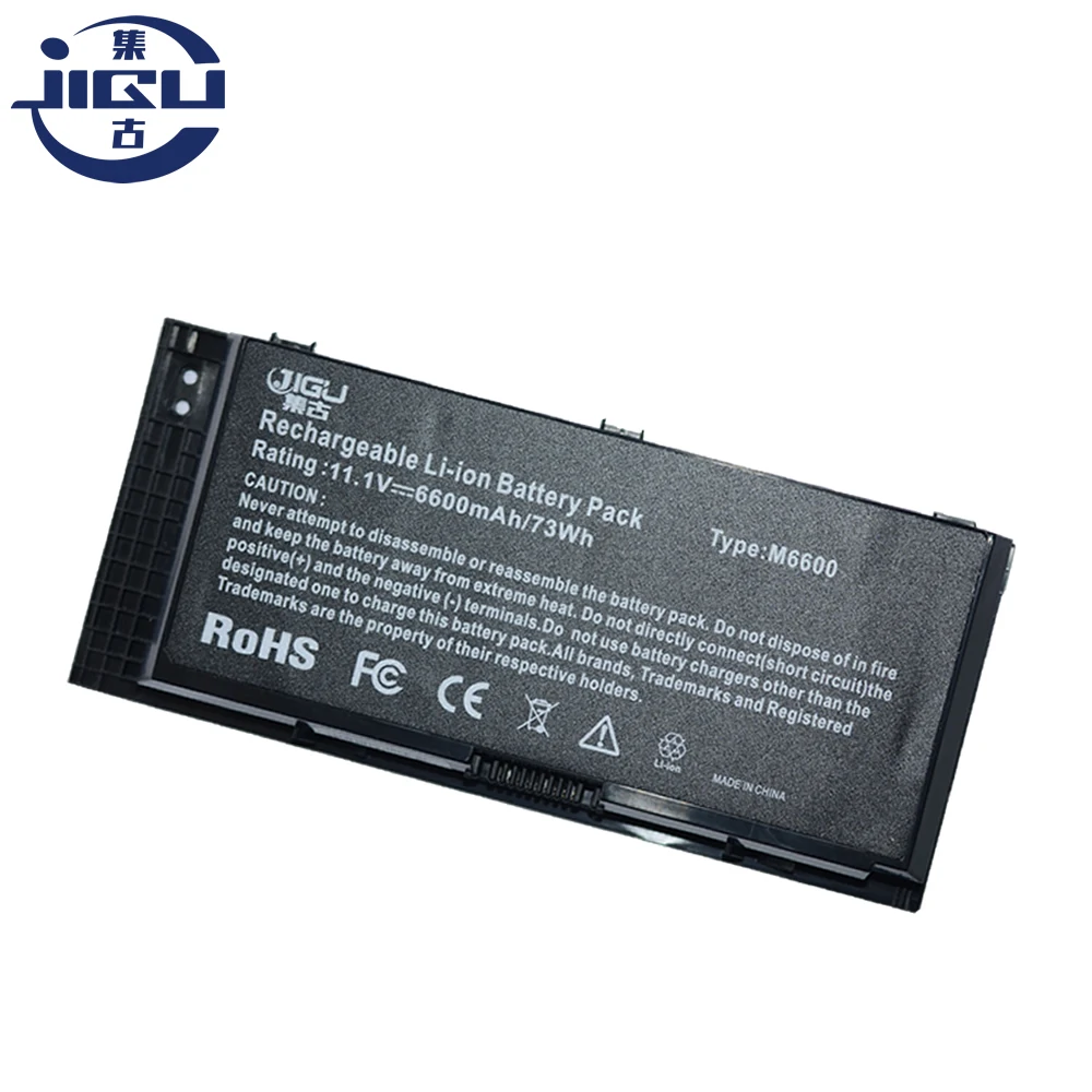 Батарея для ноутбука JIGU 0FVWT4 0TN1K5 312 1176 1177 1178 3DJH7 97KRM Dell Precision M4600 M4700 M6600 M6700 9 ячеек|laptop