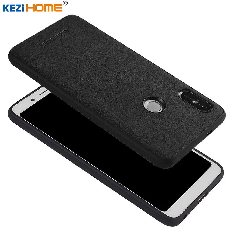 Case for Xiaomi Redmi Note 5 KEZiHOME Plush superfine fiber silicone edge back cover Note5 Pro 5.99'' cases |
