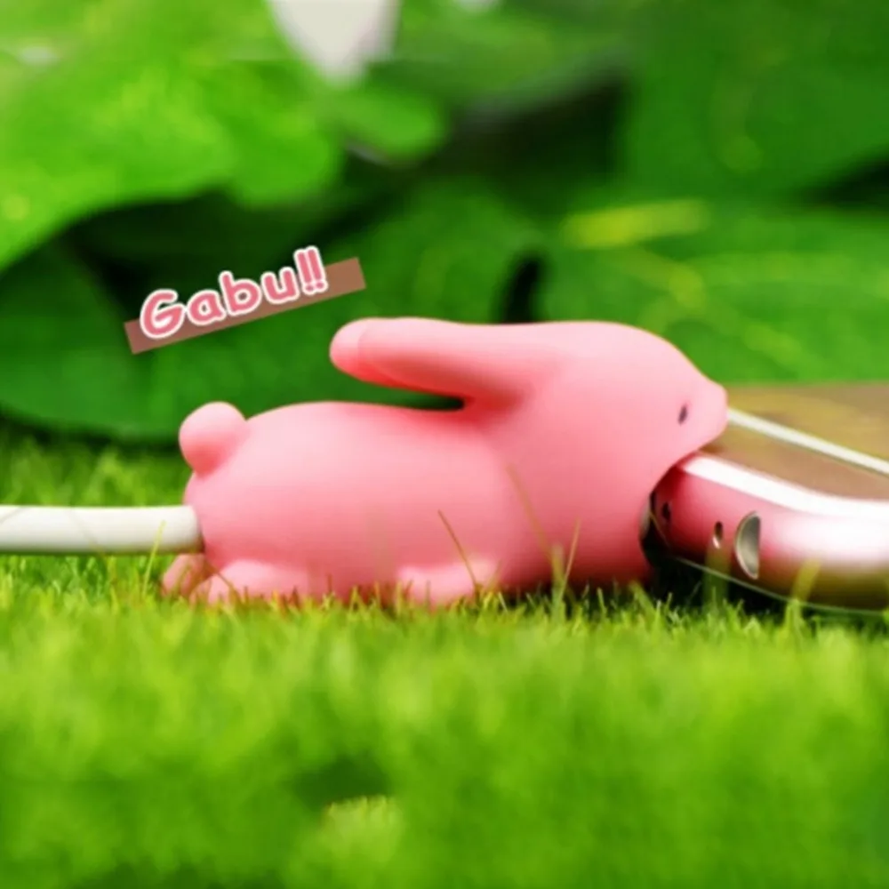 

Animal Shape Cable Bite Protecting Cover Universal Data Cable Protecting Cover Portable Animal Model Phone Protecting Accessory