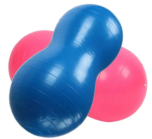 45*90 см Взрывозащищенный йога мяч восстановления капсулы Спортивная футболка арахис Массажный мяч с воздушным насосом
