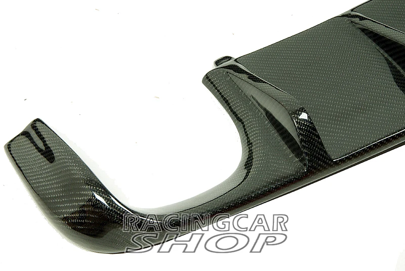 PERFORMANCE V STYLE Real Carbon Fiber REAR BUMPER DIFFUSER FOR BMW 3-Series E92 E93 Coupe M3 Bumper 2007-2012