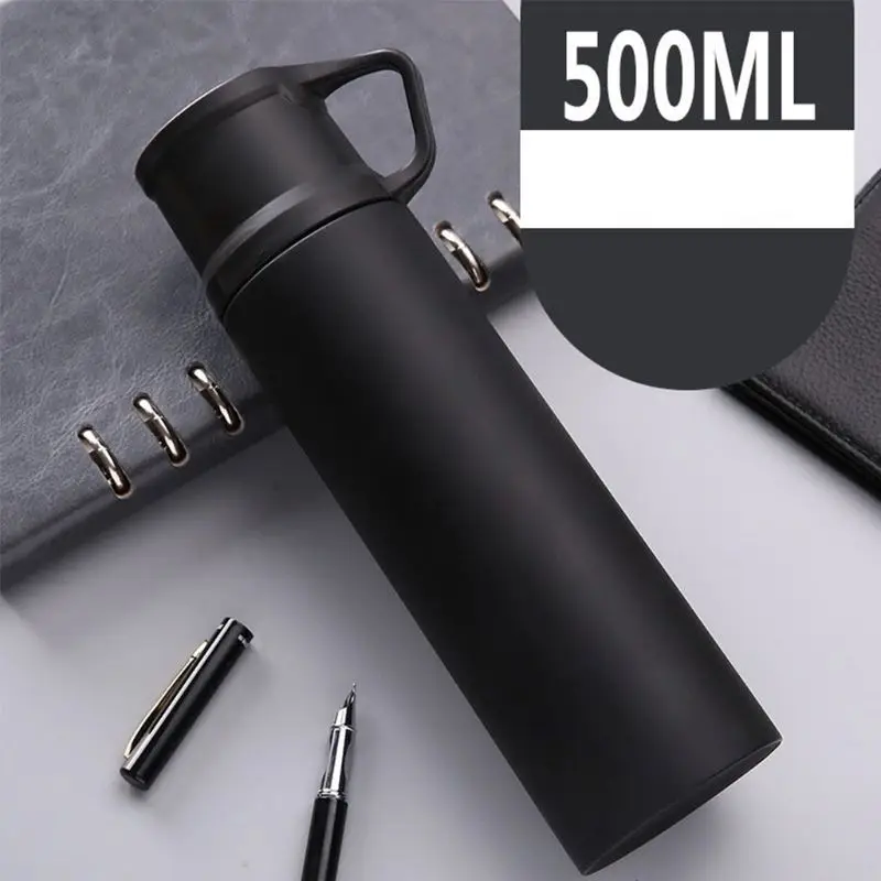 500 ml Для женщин девочек Нержавеющая сталь двойными стенками термос бутылку воды студент мультфильм изолированные кружка-термос для кофе герметичным Sp